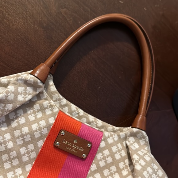 Kate Spade bag, doubles as diaper bag
